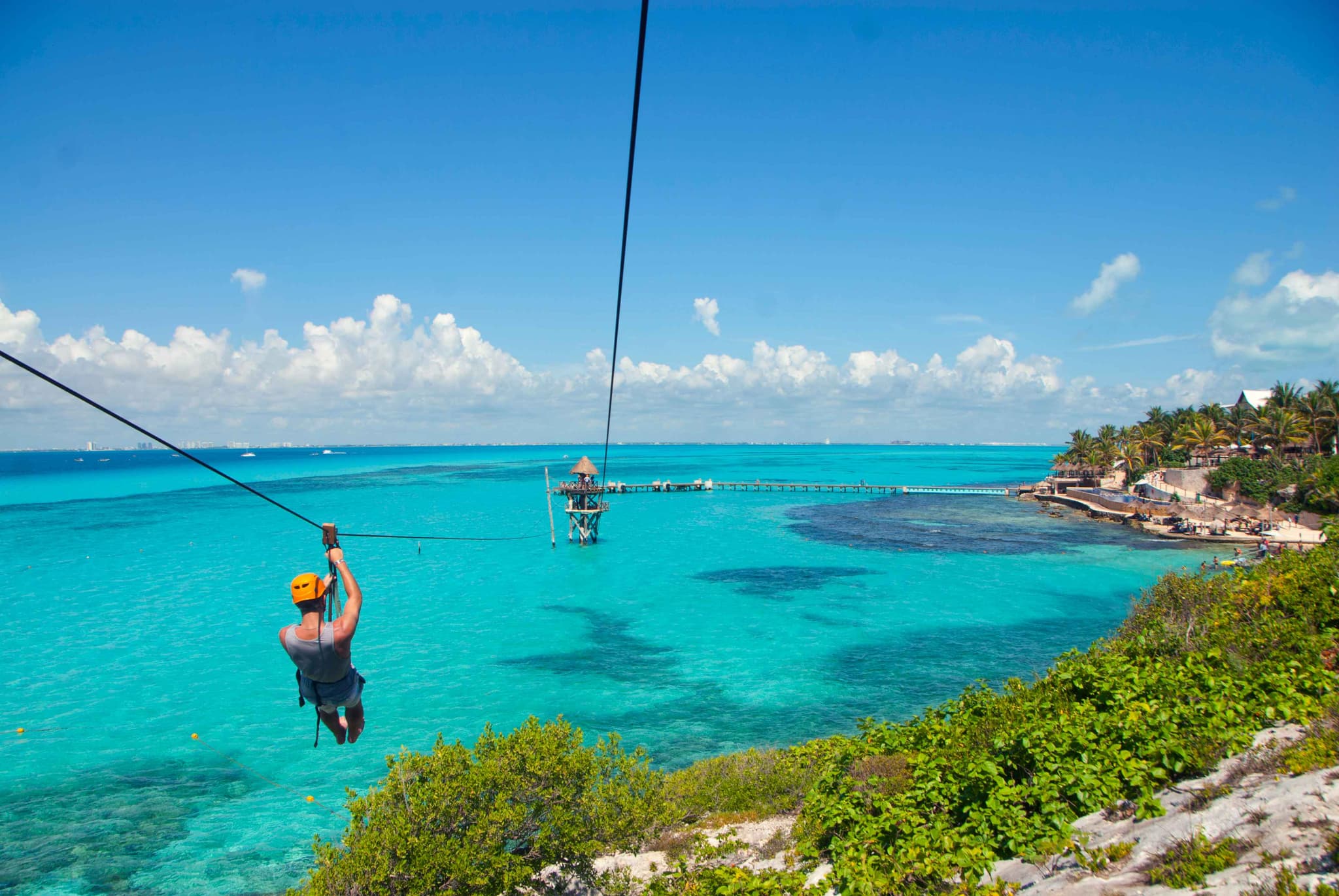 Playa en Isla Mujeres, Caribe Mexicano
