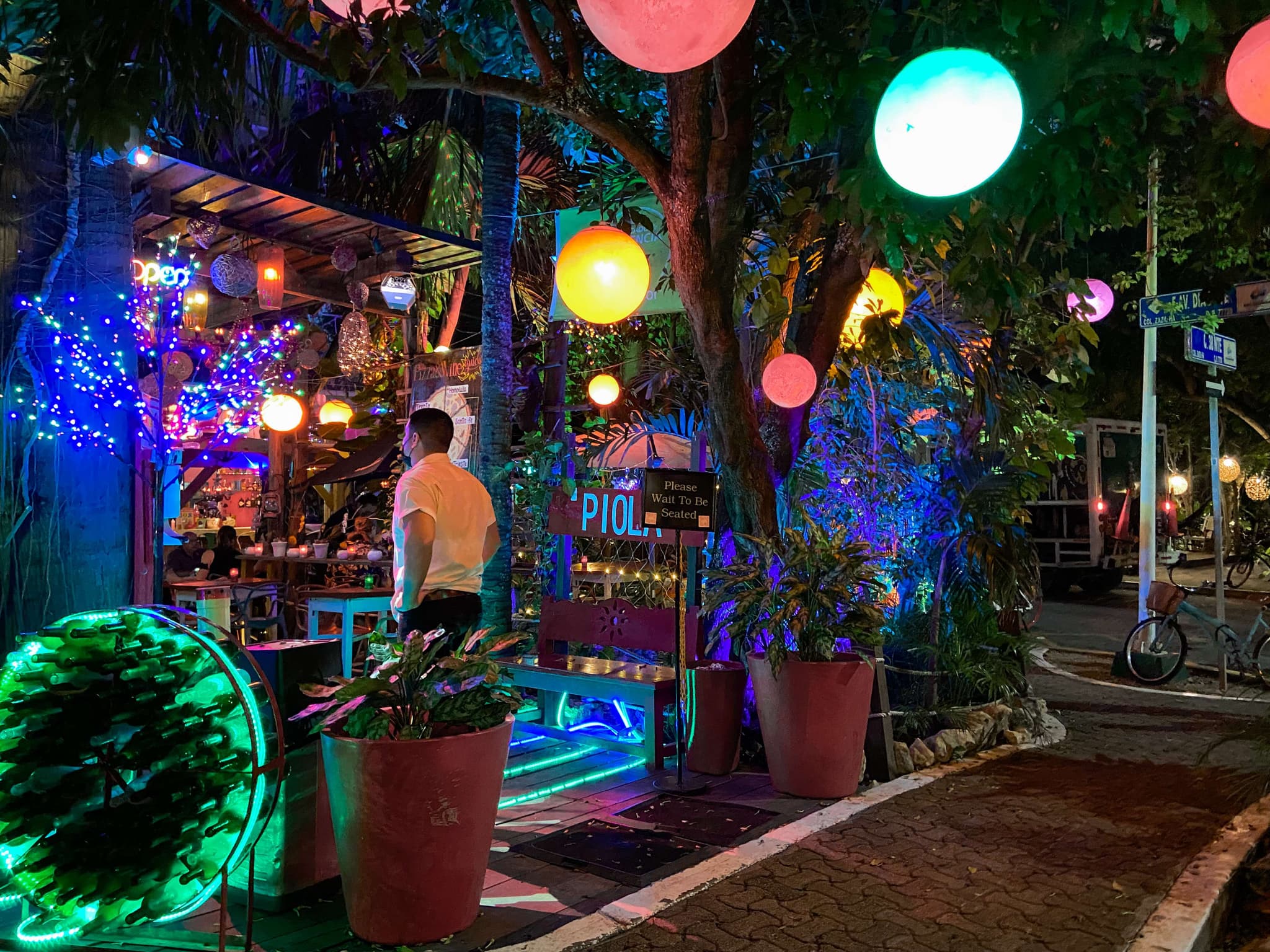 Playa del Carmen de noche